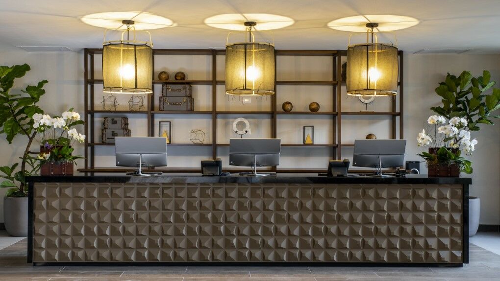 Be Live Collection Punta Cana Adults Only מראה חיצוני תמונה Reception desk at the hotel